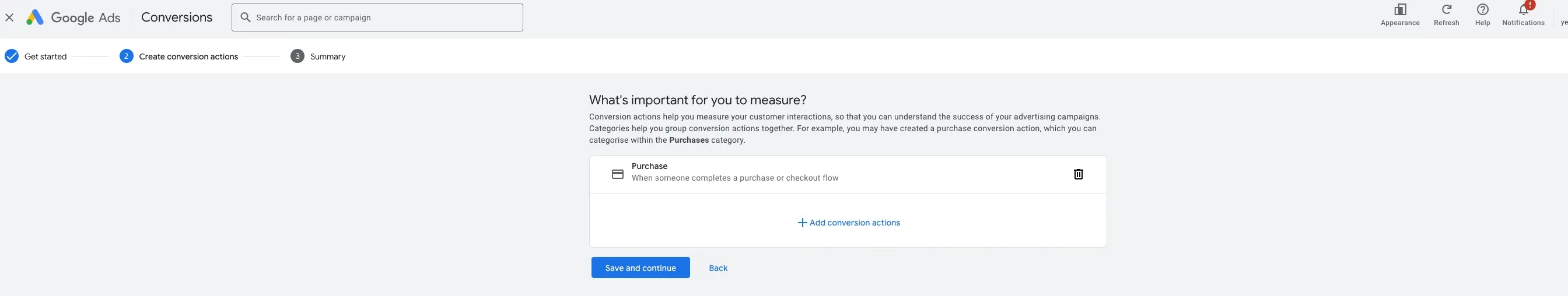 11.52 Add conversion actions