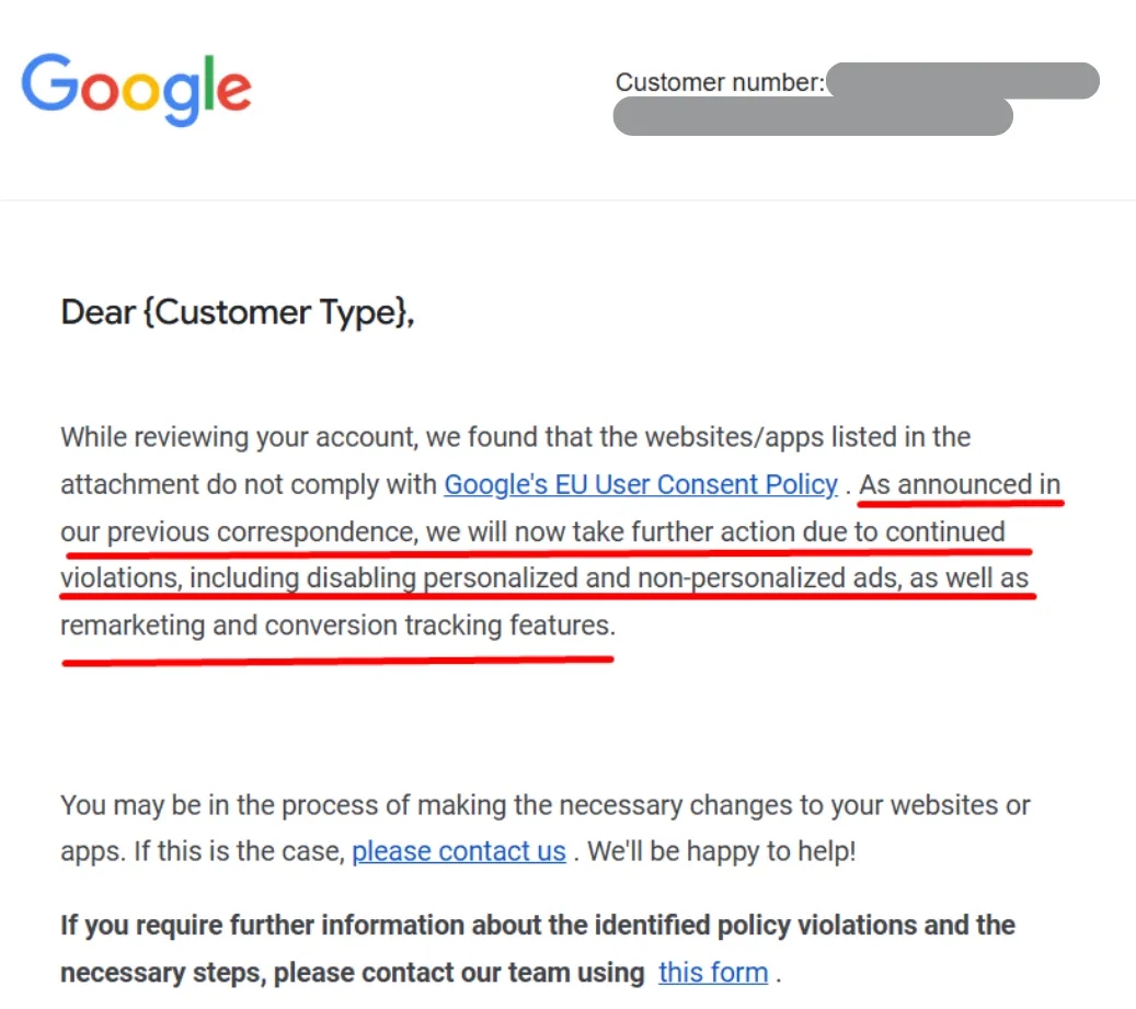 20.5 Blocked data collection