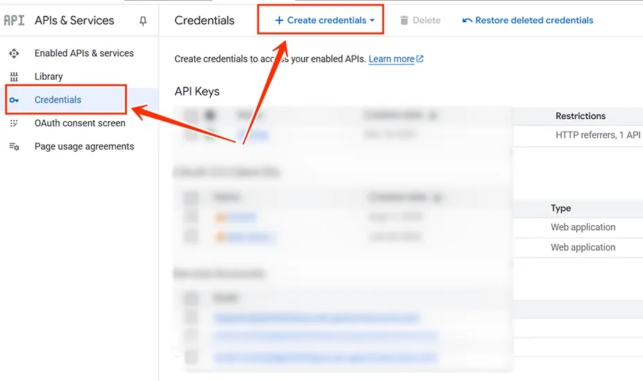 24.17 -  Create credentials