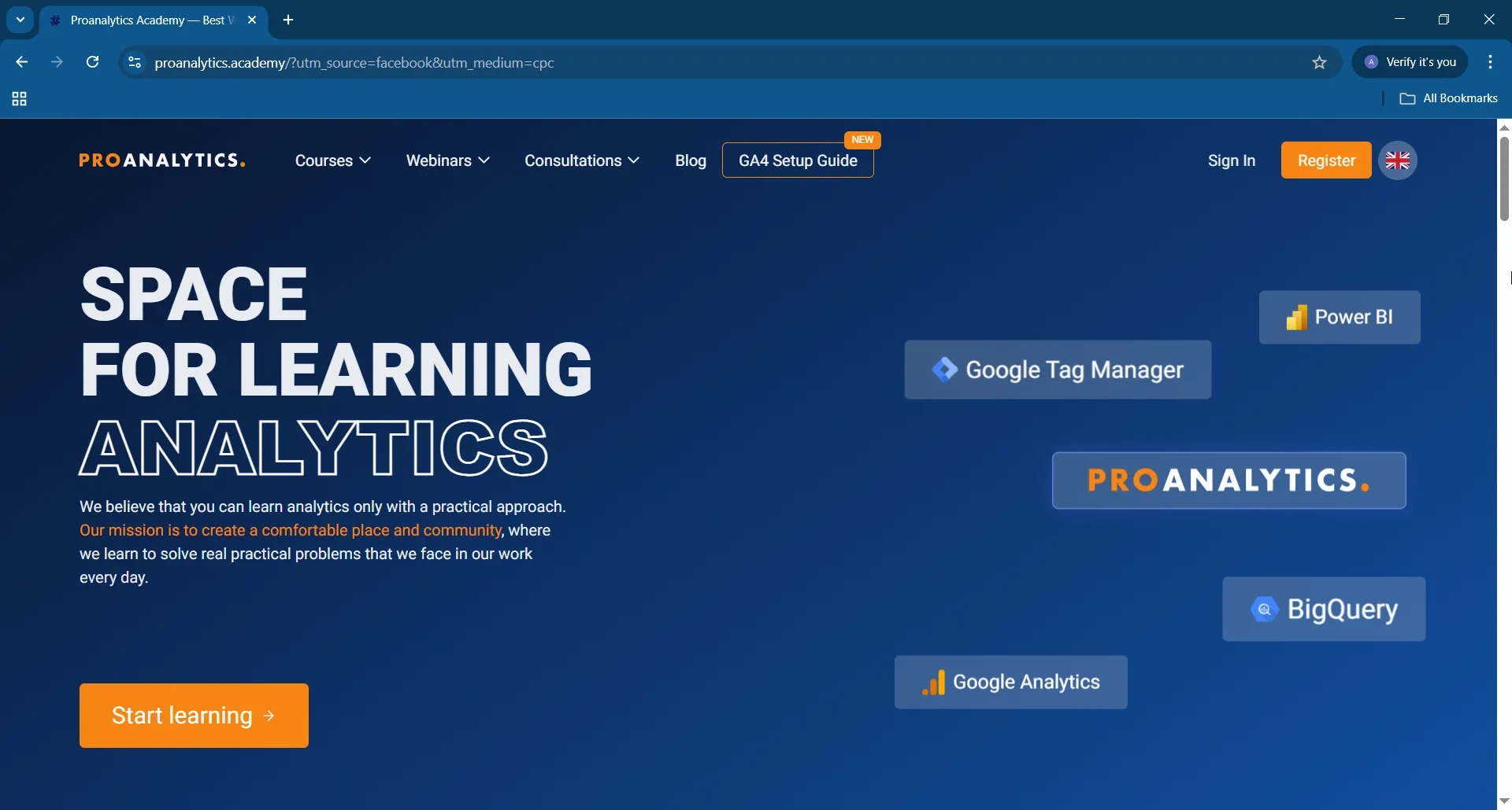 29.2 Website with UTMs