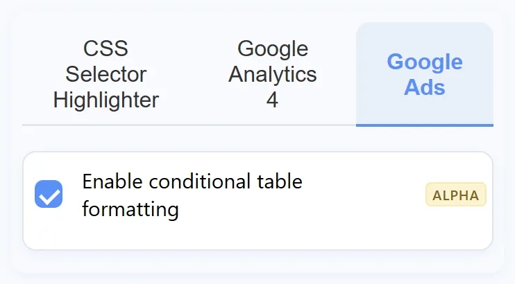 31.2 Google Ads options