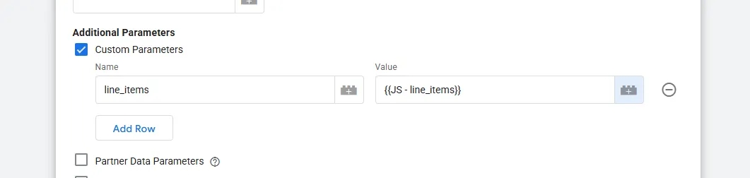 32.17 custom parameter line_items