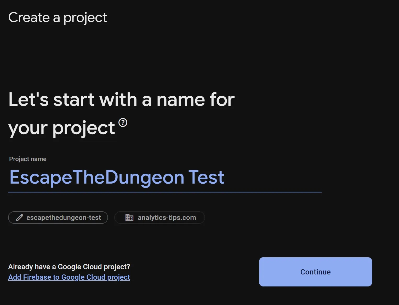 19.2 project name