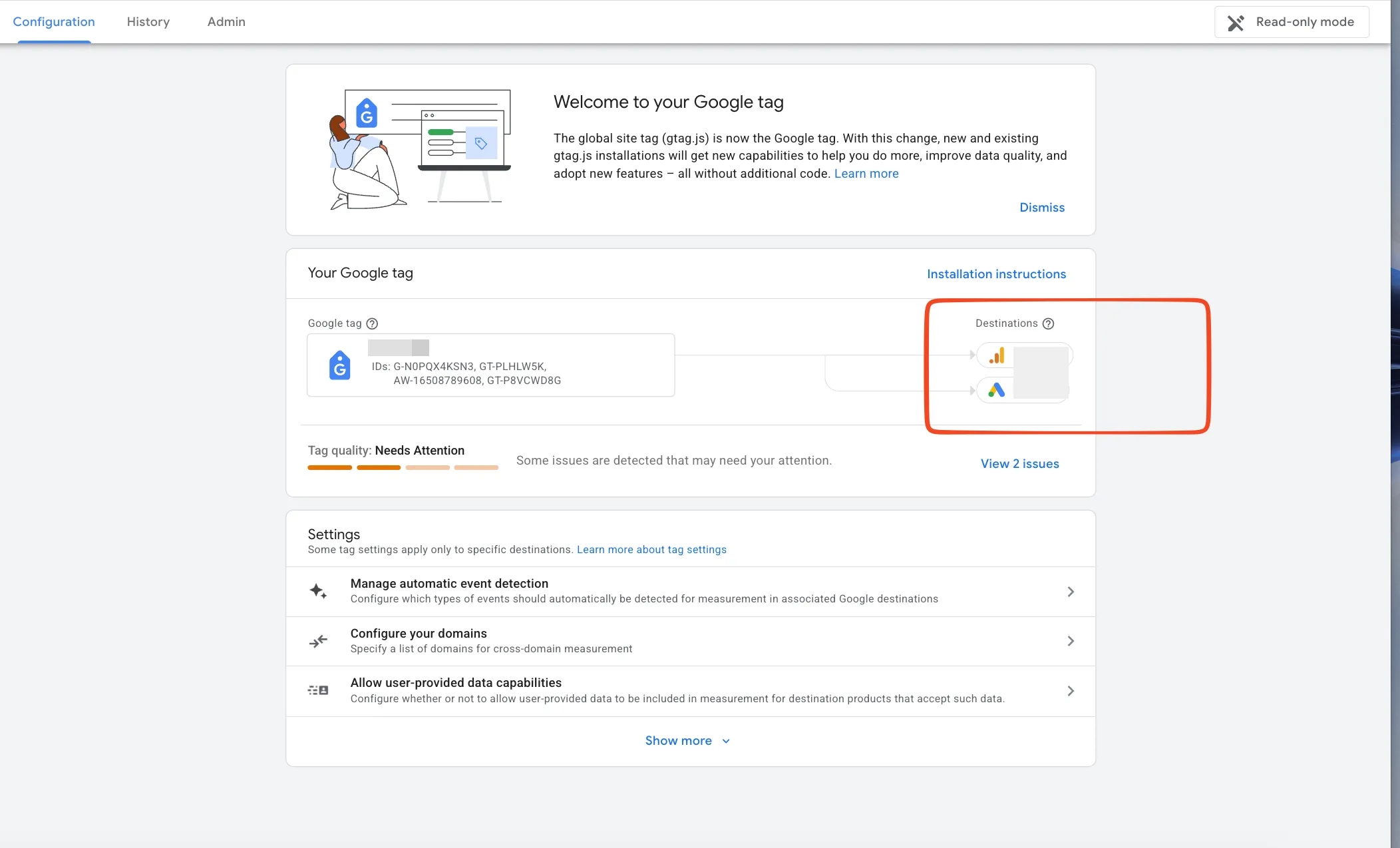 34.1 GA4 and Google Ads Tags