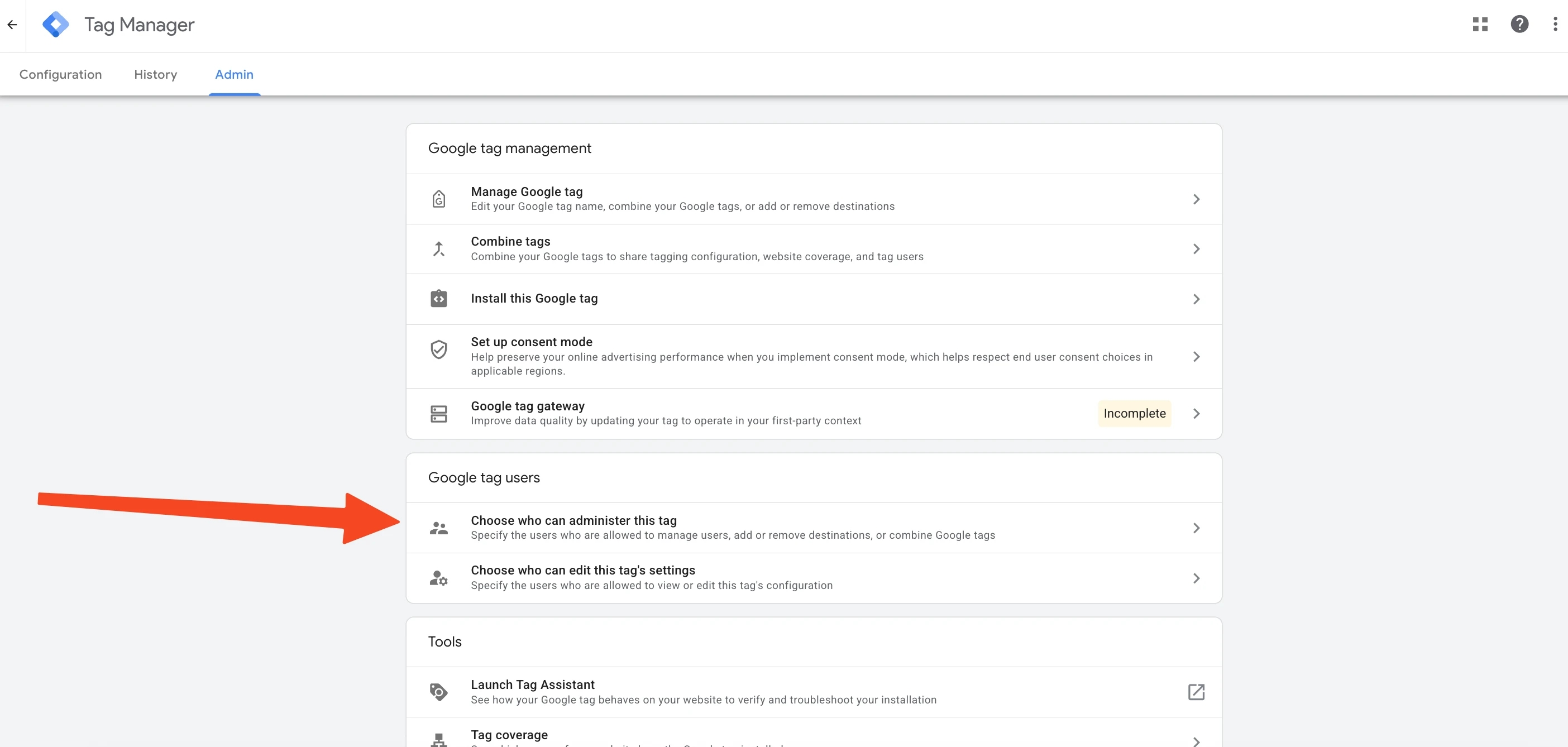 34.7 Access Management Settings