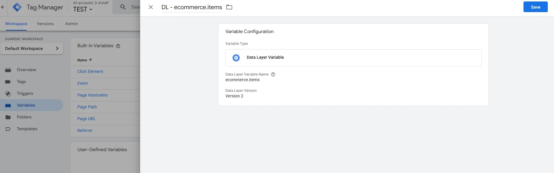 35.16 eCommerce events via Custom HTML Tag