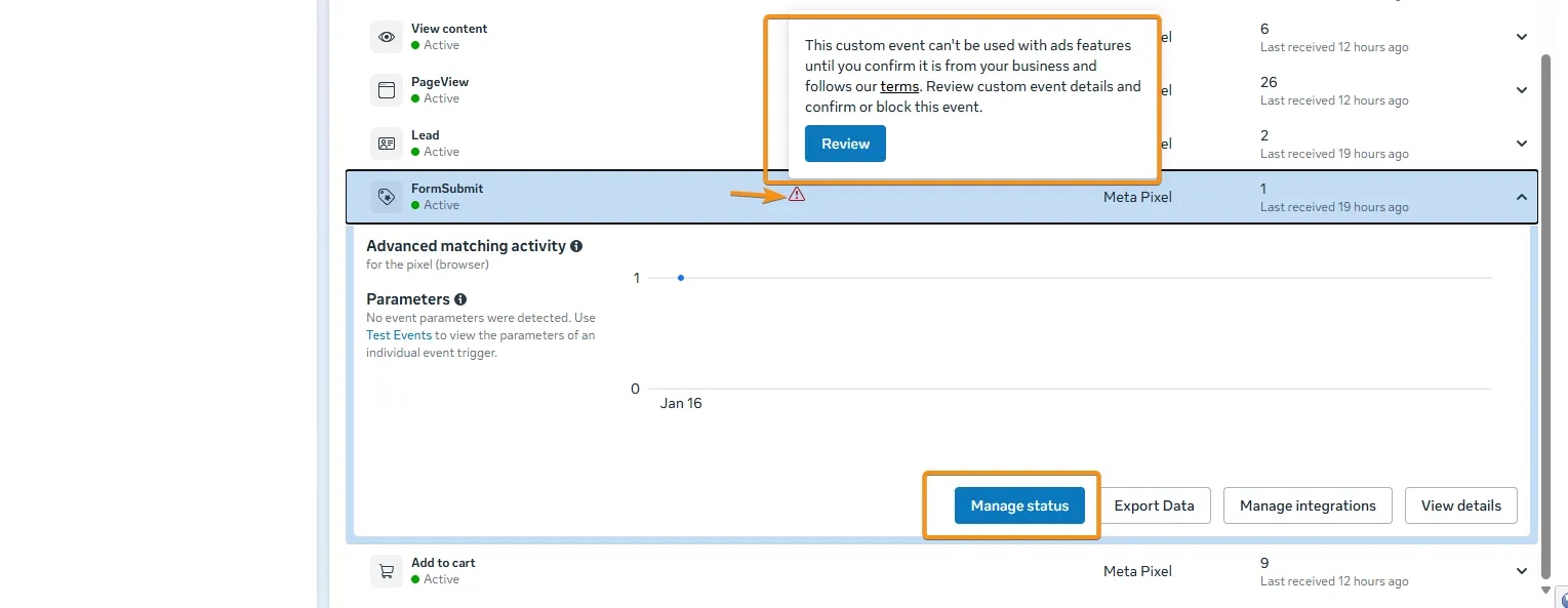 35.29 Custom event review and approval