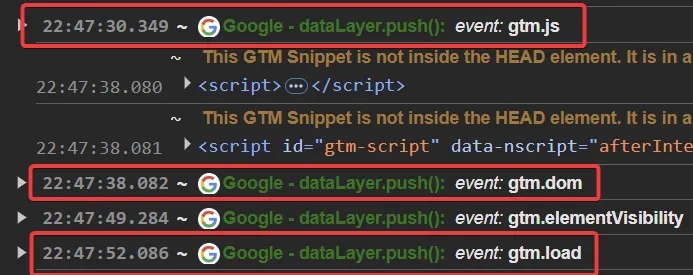 36.14 Event Timing on Slow Network