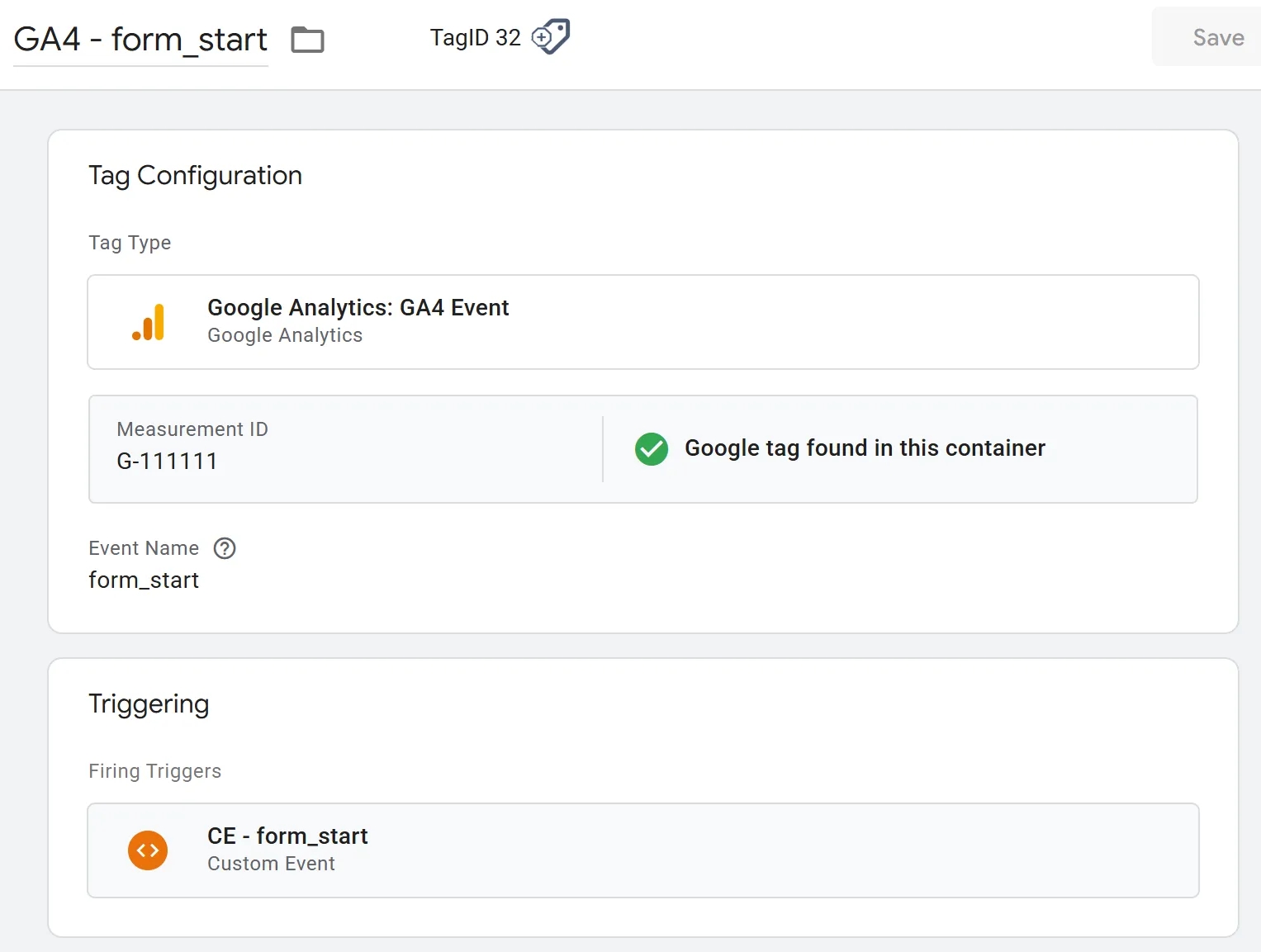 42.12 Form start tag setup