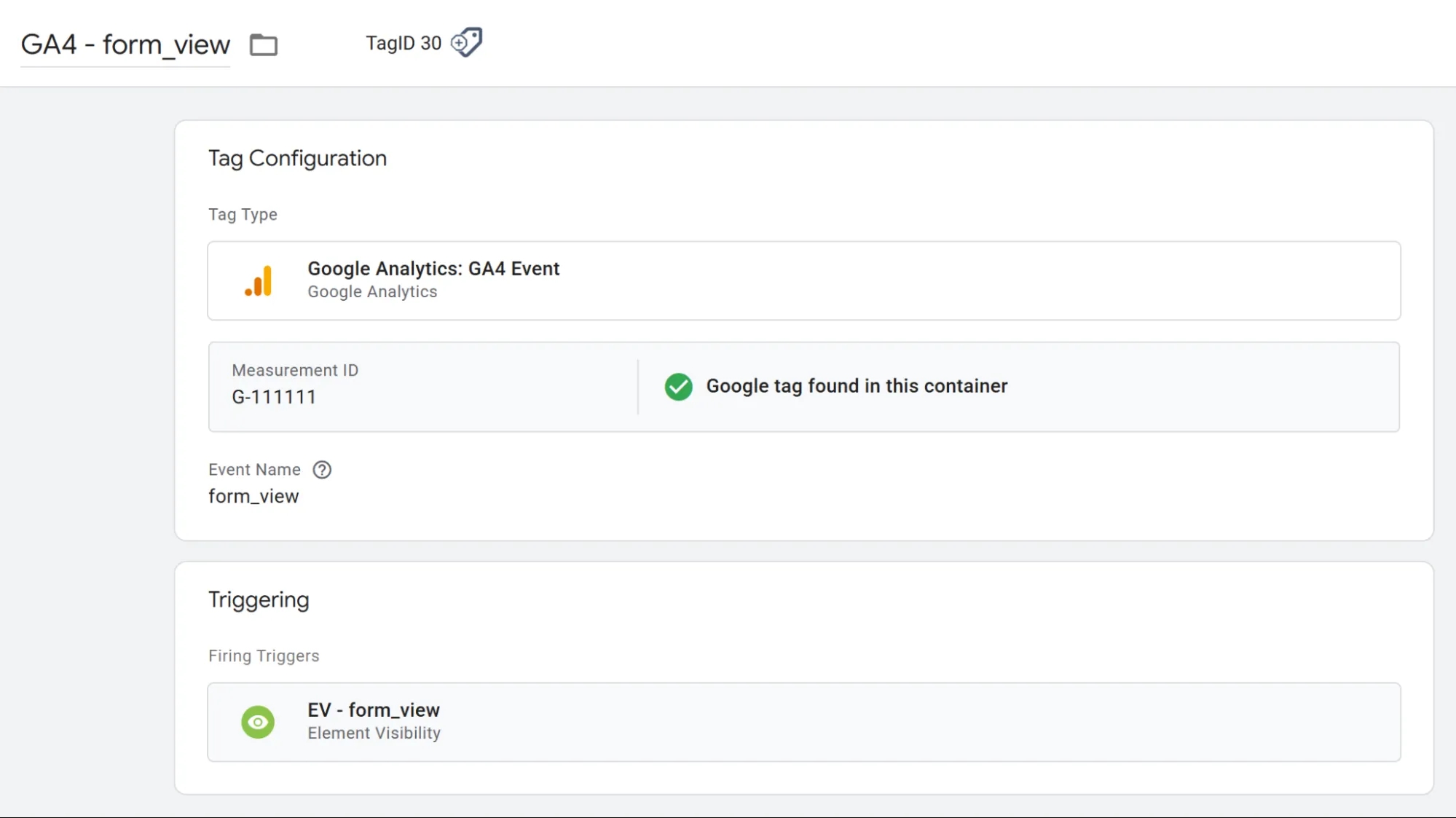 42.7 Form view tag setup