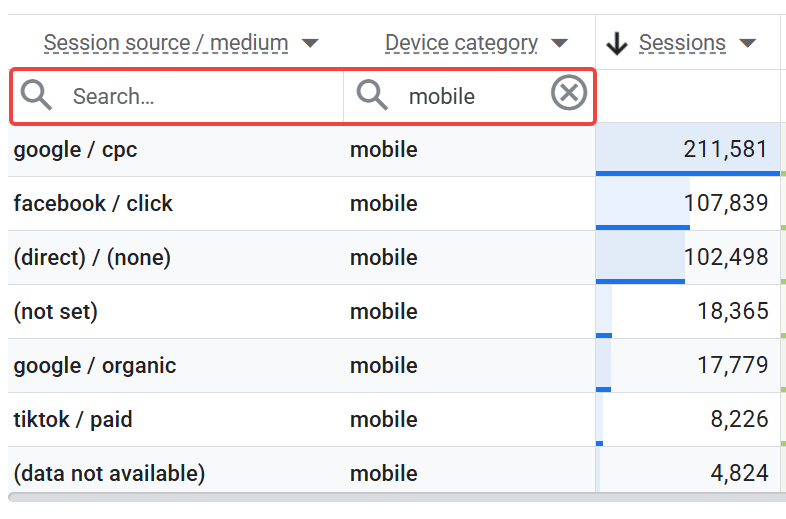 43.15 Table native filter