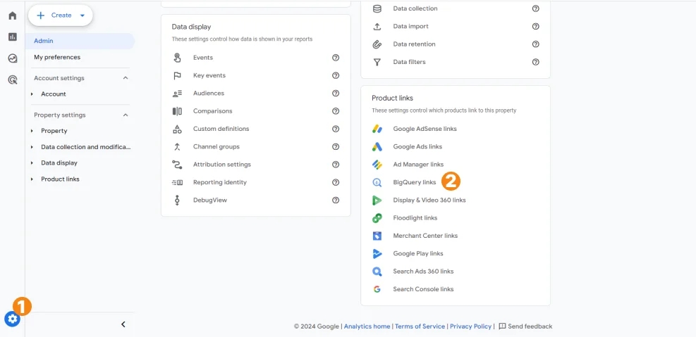 5.3 GA4-to-BigQuery-links